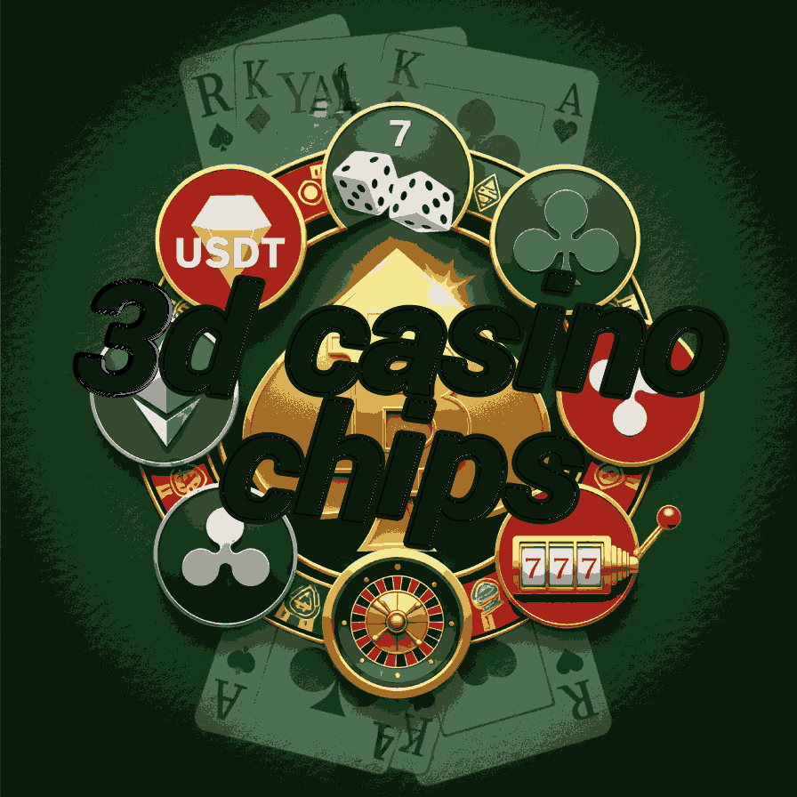 3D Casino Chips - Realistic Gaming Experience